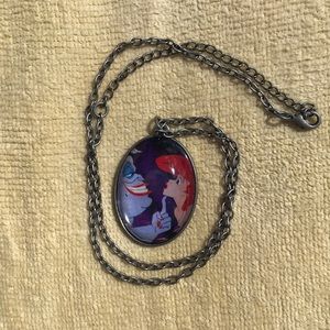 Ursula and Ariel Little Mermaid necklace
